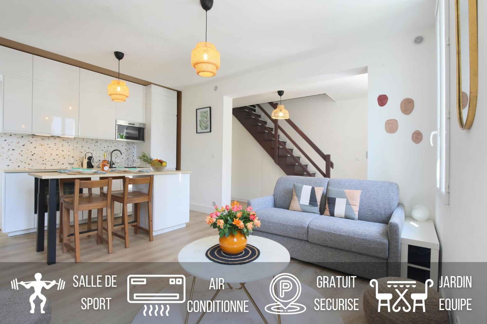 L'Ethnique 7P - Climatisation - Jardin - Parking - Salle De Sport Toulouse Ngoại thất bức ảnh
